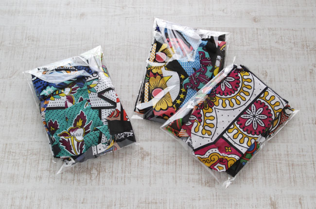 アフリカ布ハギレ