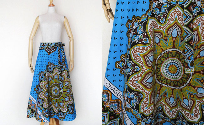 華やかなスカート