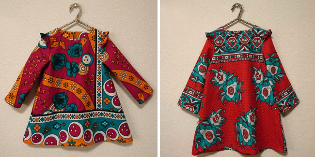 アフリカ布ソーイング