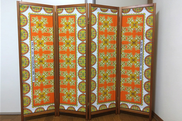 カンガ 使い方｜アフリカ布 インテリア