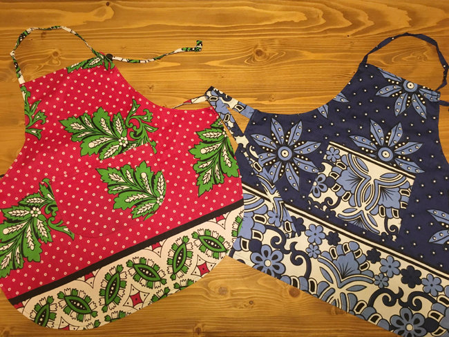 エプロン作り方