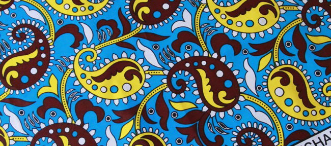 アフリカ布_カンガ