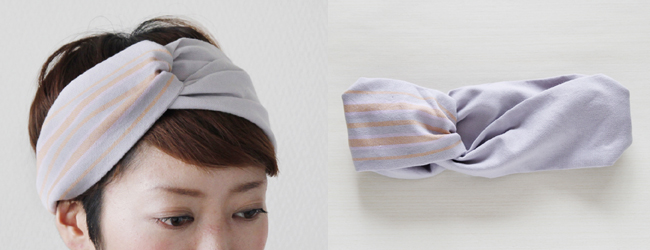 ターバン ショートアレンジ ヘアバンド