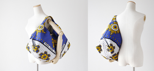 カンガ布バッグ