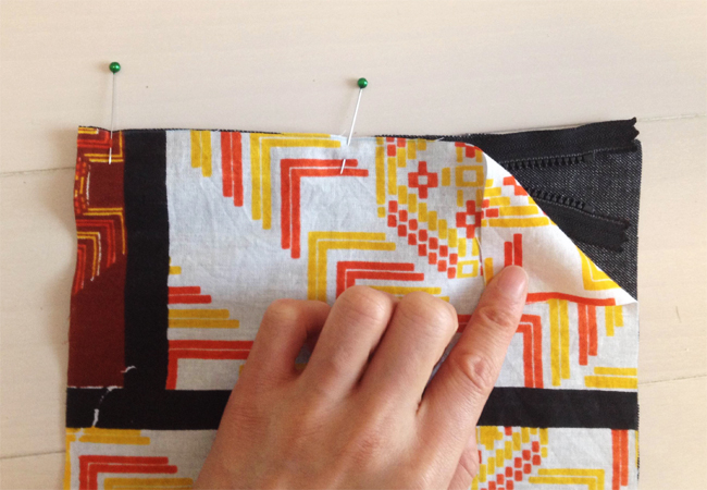 カンガポーチの作り方3