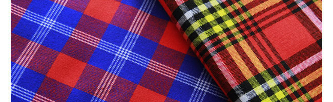 マサイ布の質感