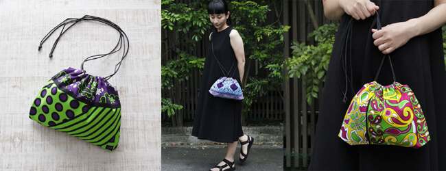 巾着ショルダー