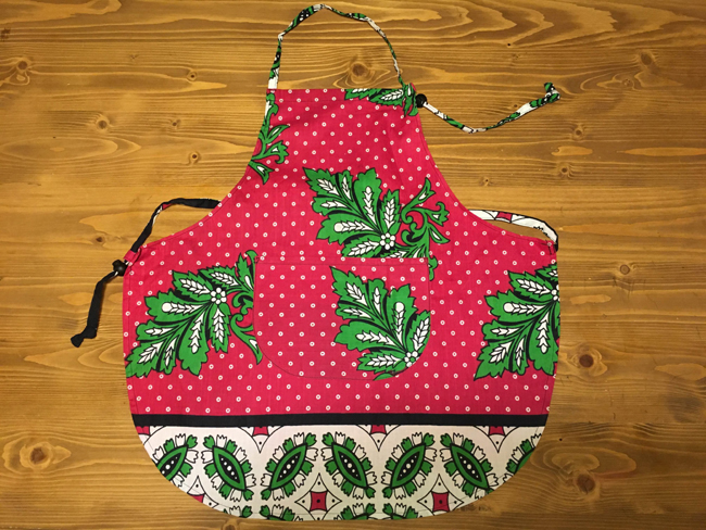 エプロンの作り方