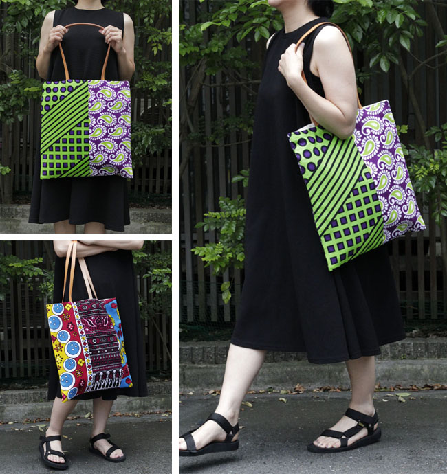 カンガのトートバッグ