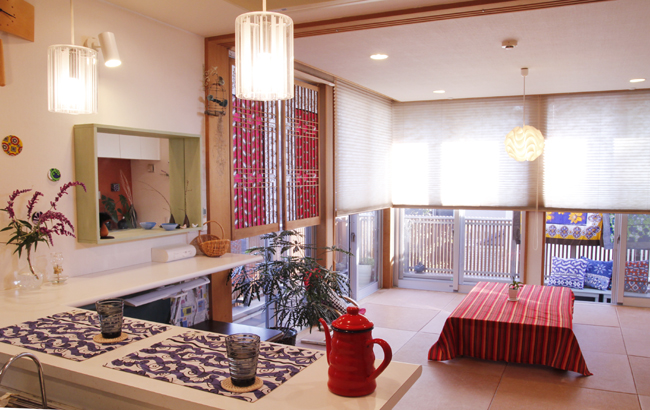 インテリアコーディネート ファブリック