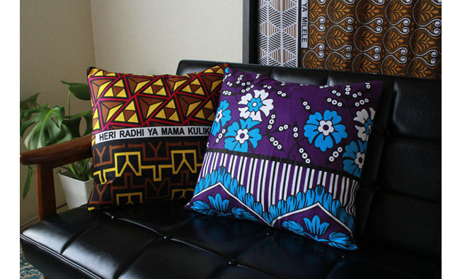 かわいいクッションカバー