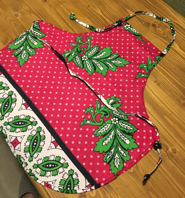 エプロンの作り方2