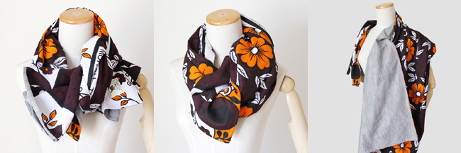 カンガマフラー アフリカ布