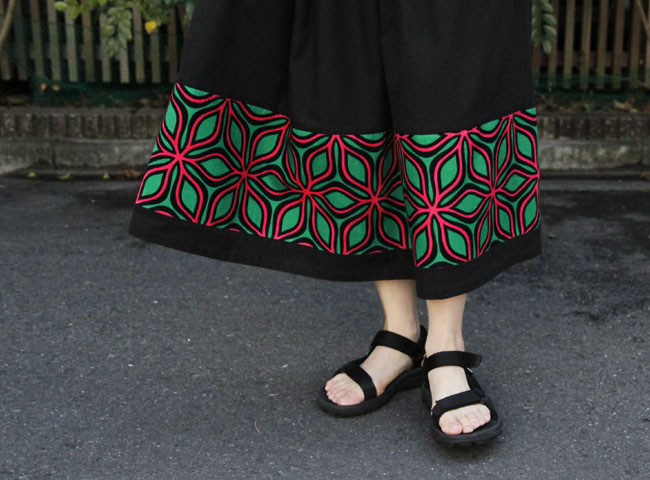 カンガのスカート