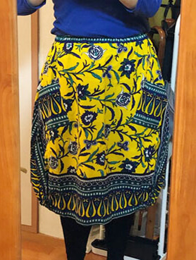 カンガのバルーンスカート