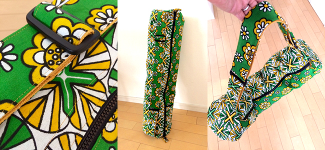 ヨガバッグ自作